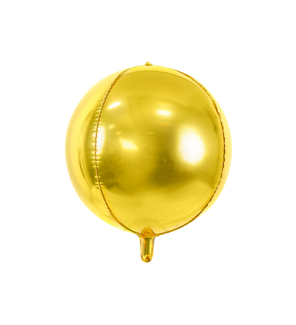 Velký balónek zlatý