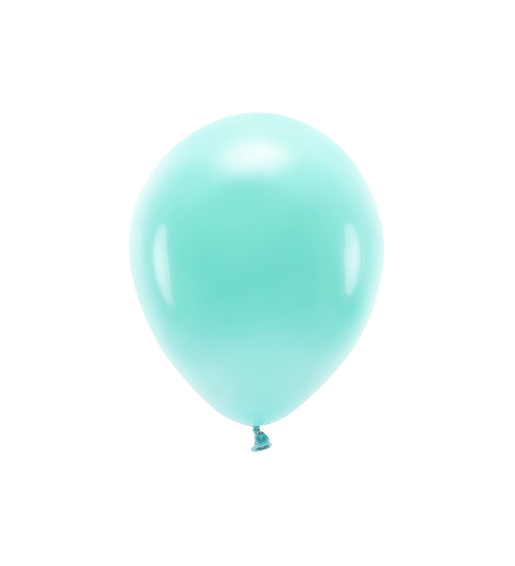 EKO Latexové balónky 30 cm tmavě mentolové, 10 ks