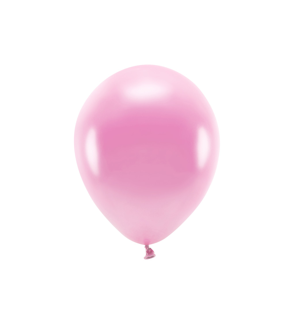 EKO Latexové balónky 30 cm světle růžové, 10 ks