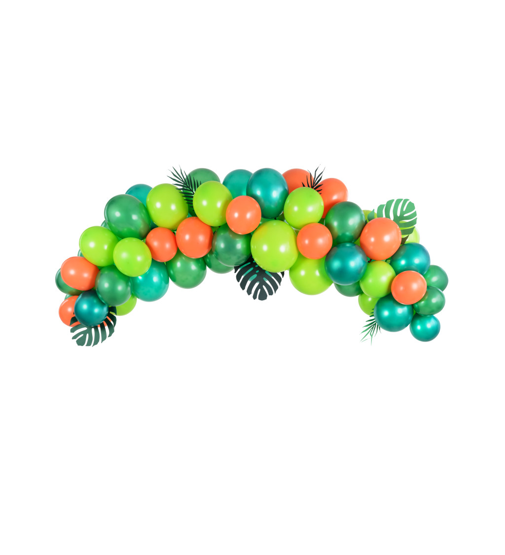 EKO Latexové balónky 30 cm, zelené, 10 ks
