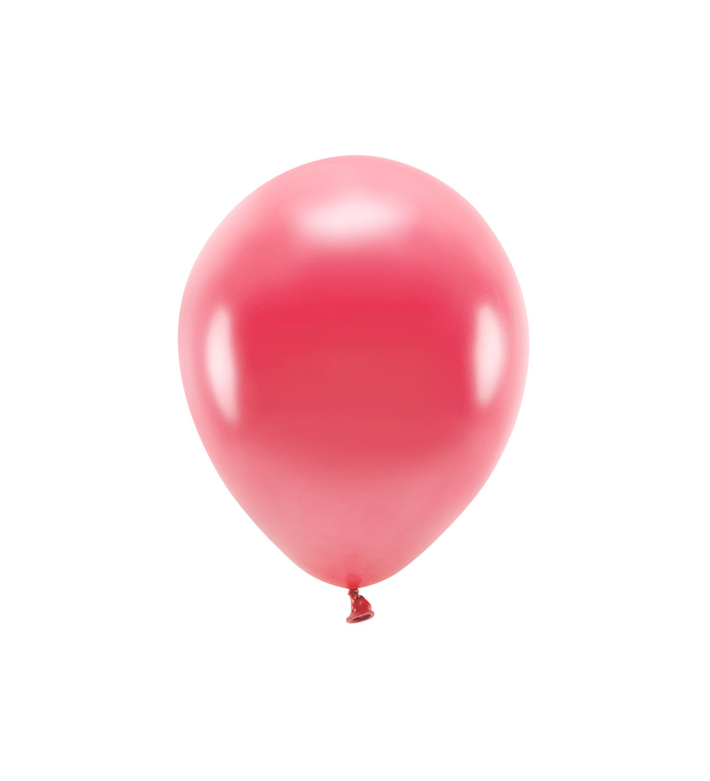 EKO Latexové balónky 30 cm červené, 10 ks