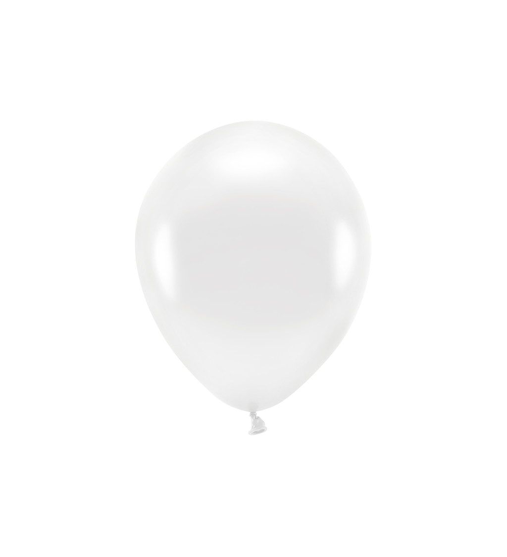 EKO Latexové balónky 30 cm bílé, 10 ks