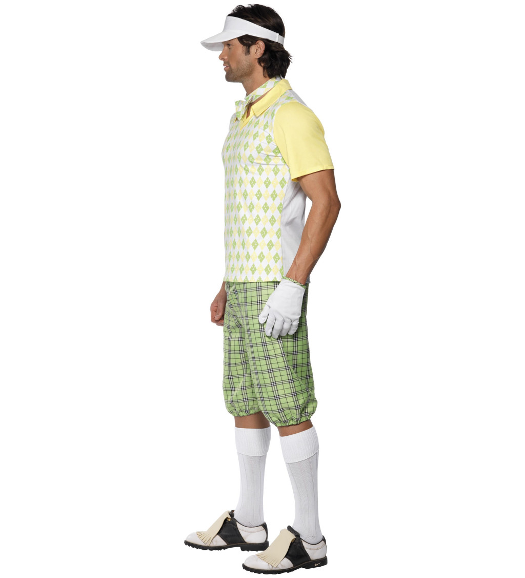 Pánský kostým golfisty