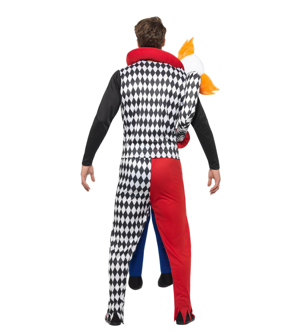 Karnevalový kostým klaun únosce