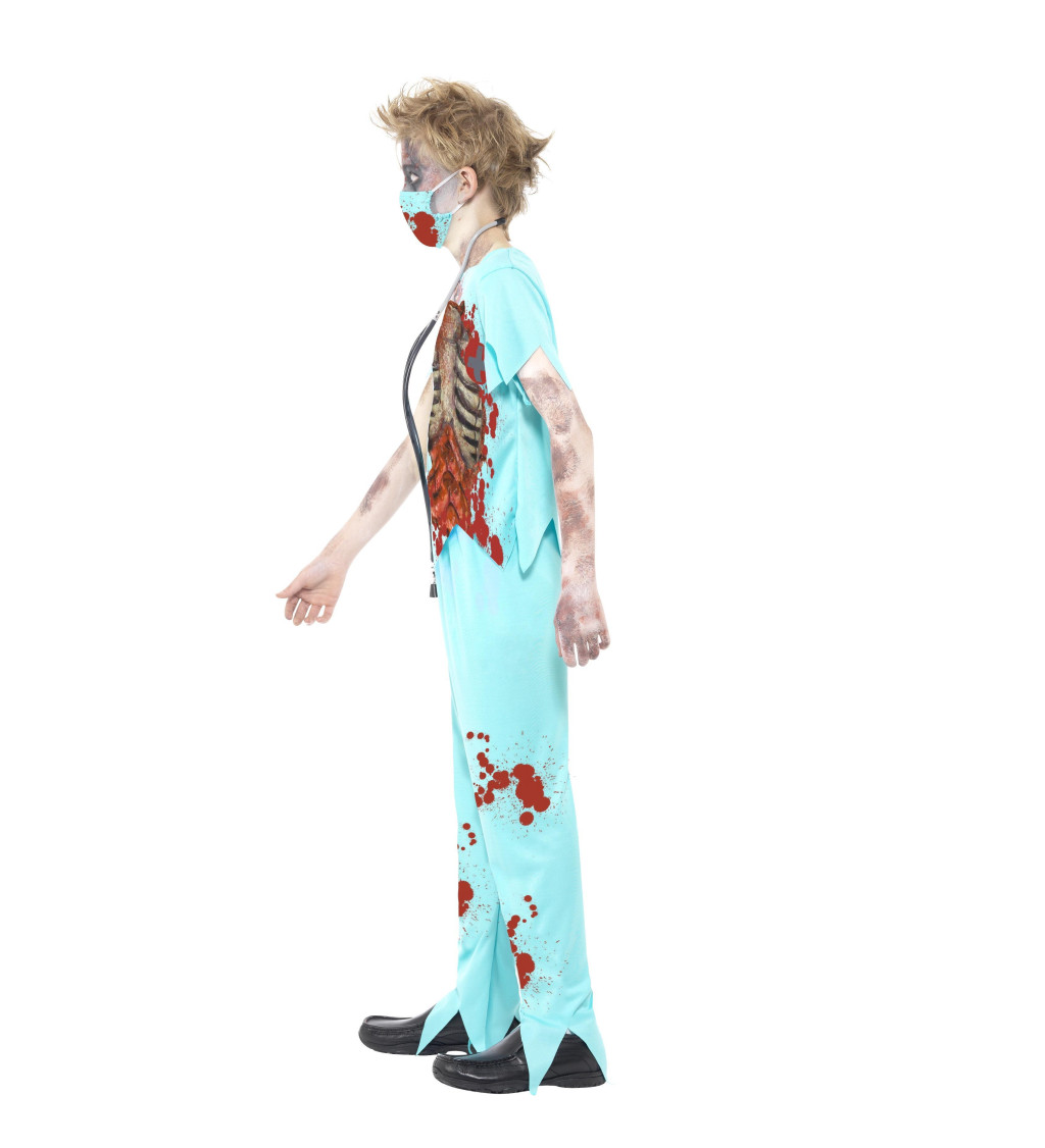 Dětský kostým - zombie doktor