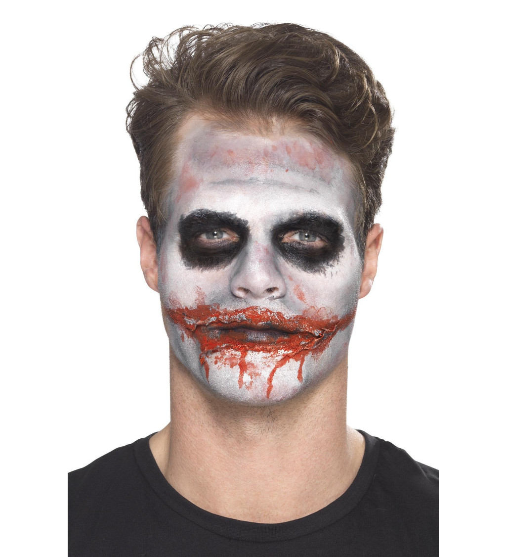 Zombie klaun makeup
