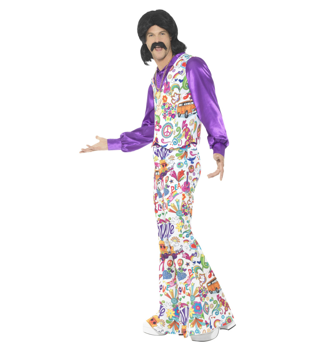 Pánský kostým - 60s hippie