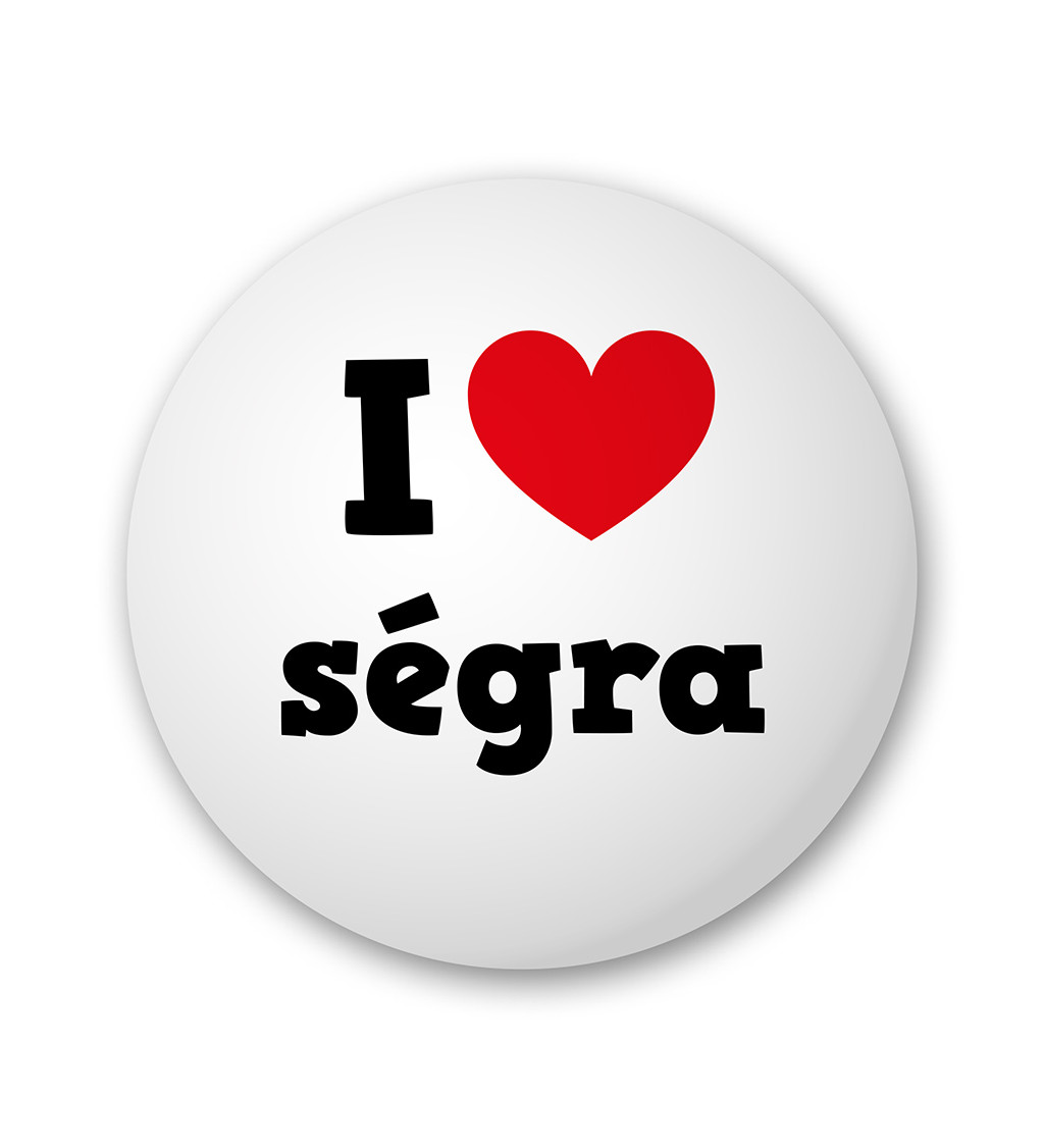 Placka I love ségra