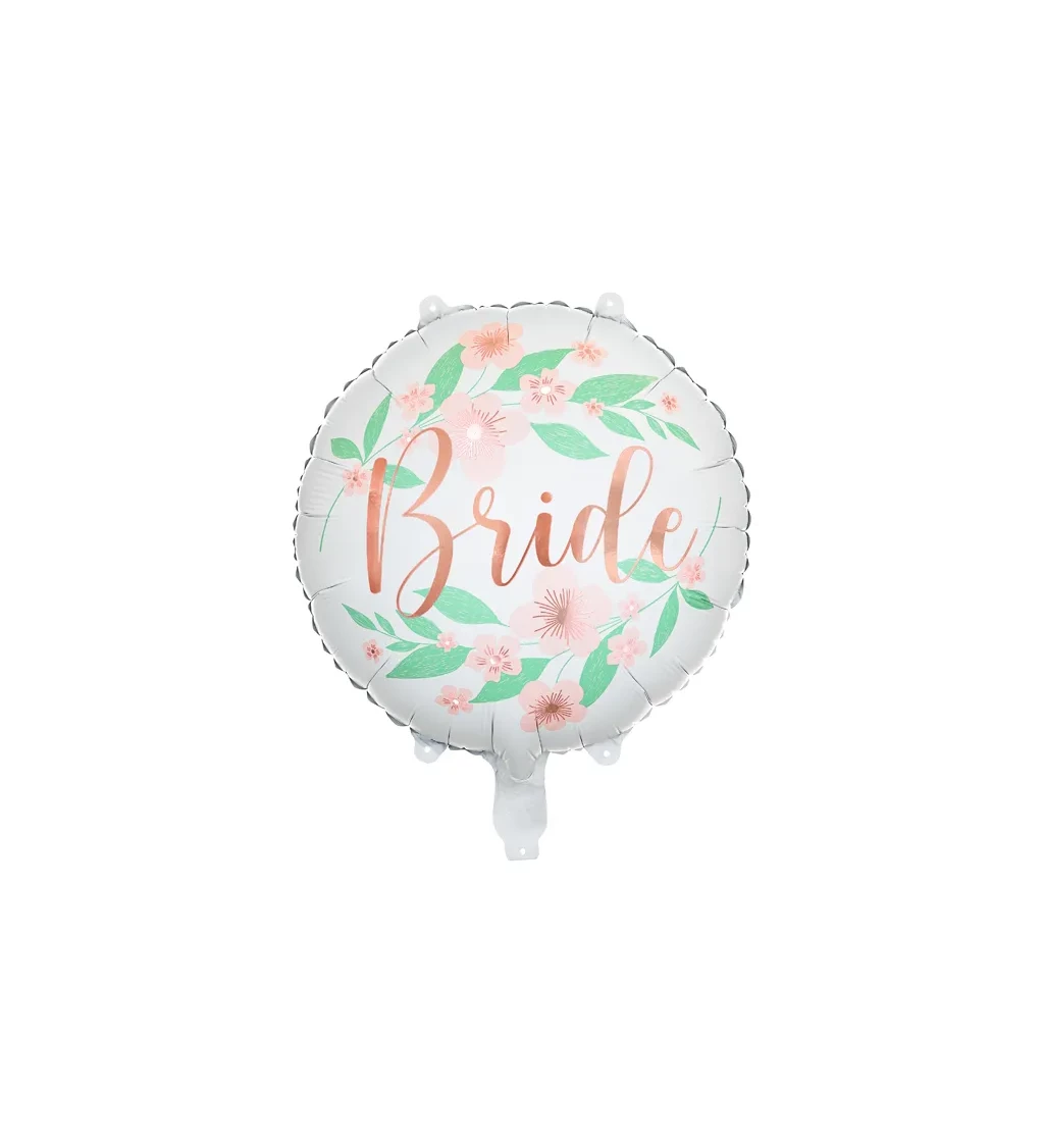 Fóliový balónek Flower Bride