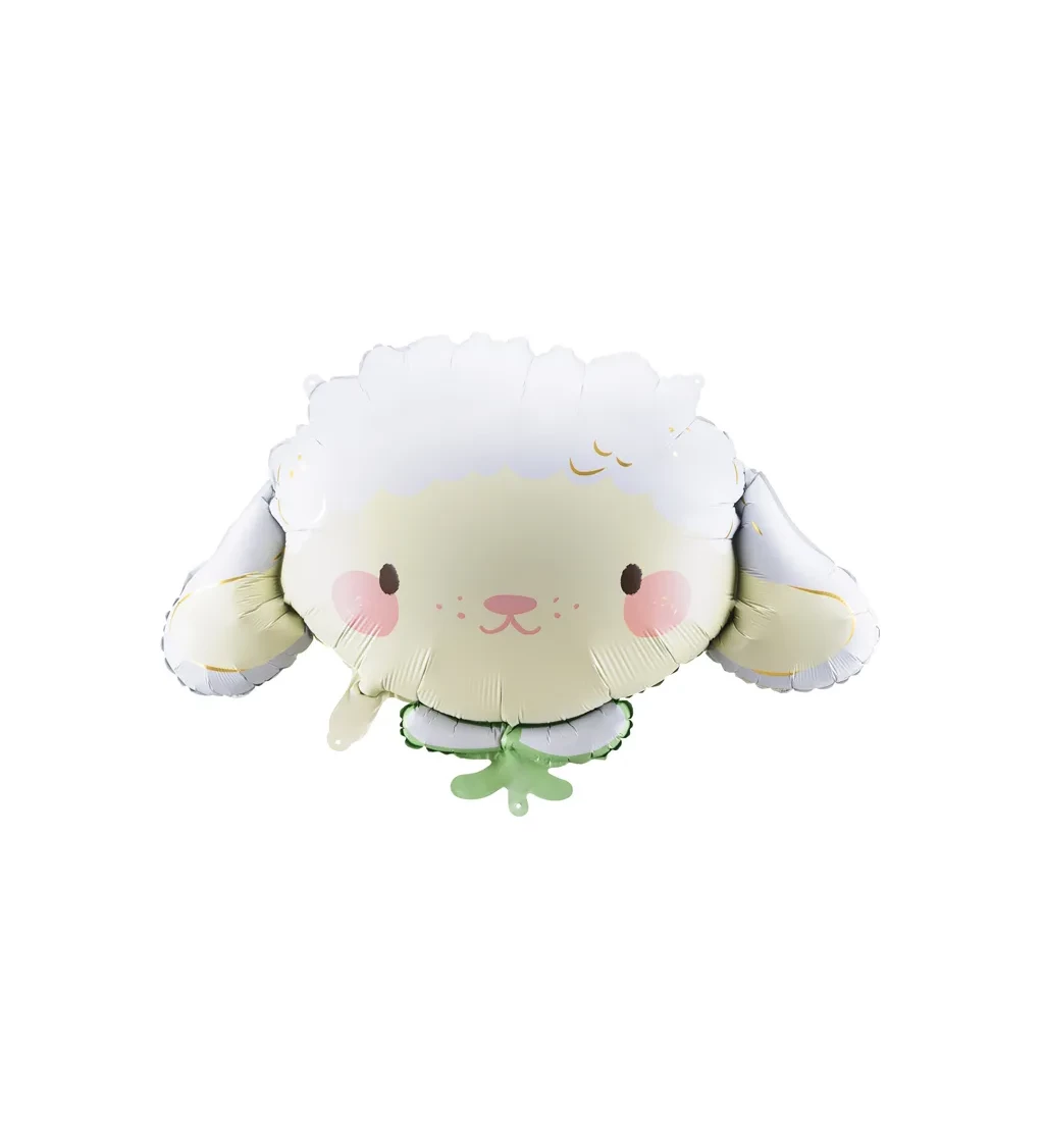 Fóliový balónek Ovečka bílá