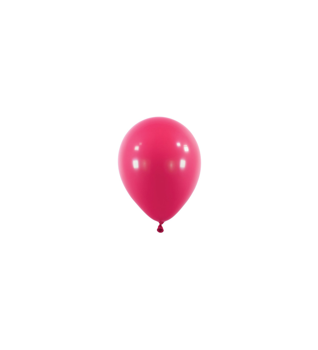 Latexové balónky 13 cm hot pink, 100 ks