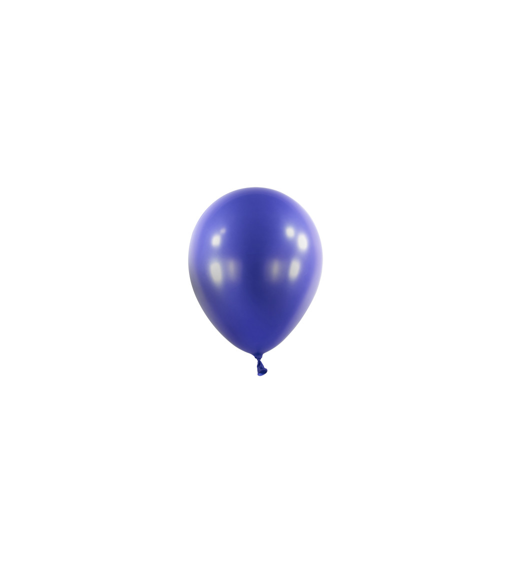 Latexové balónky 13 cm tmavě modré, 100 ks