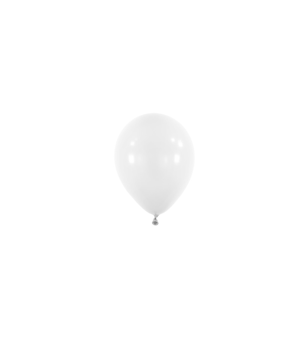 Latexové balónky 12 cm bílé, 100 ks