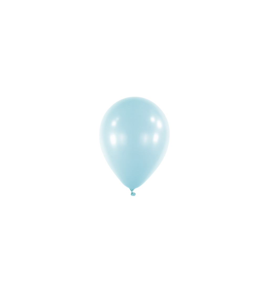 Latexové balónky 13 cm nebesky modré, 100 ks