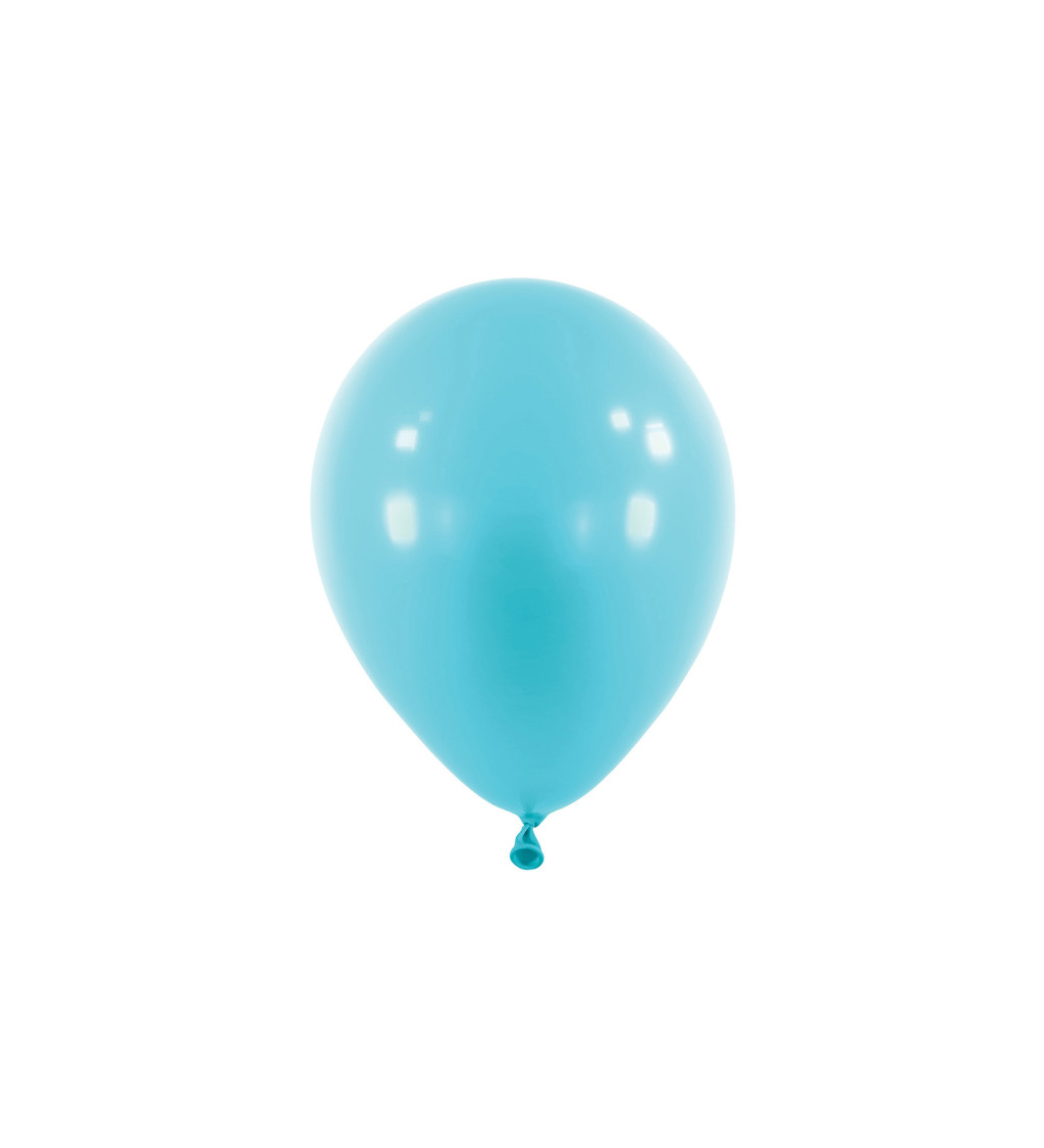 Latexové balónky 35 cm karibsky modré, 50 ks