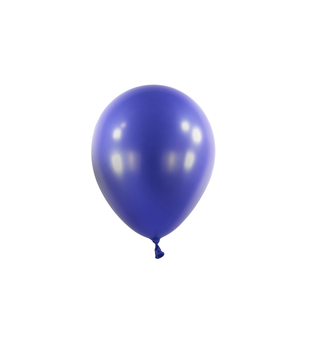 Latexové balónky 35 x 14 cm pastelové, tmavě modré, 50 ks