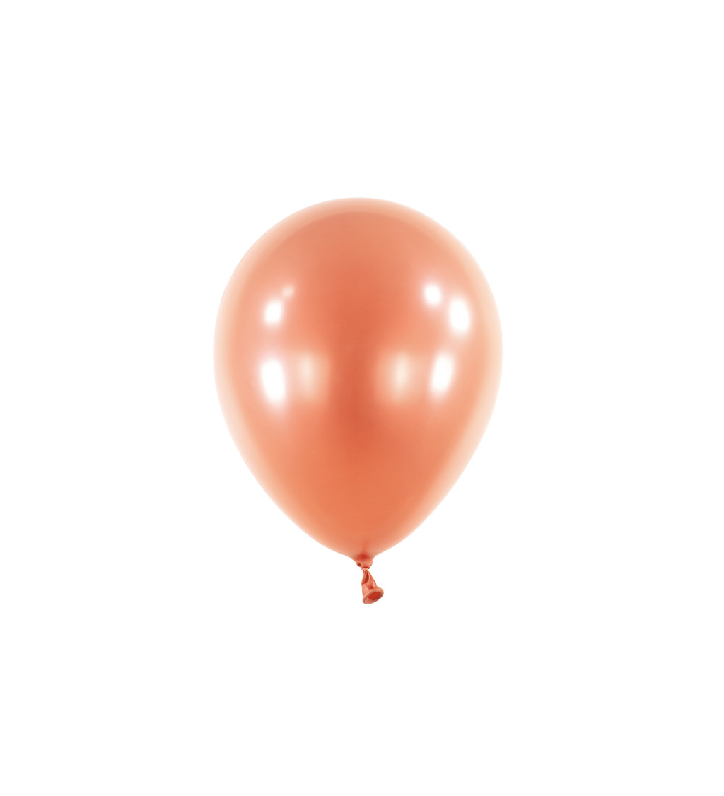 Latexové balónky 35 cm perletové, růžové, 10 ks
