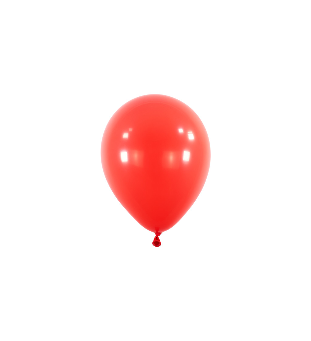 Latexové balónky 27.5 cm červené, 50 ks