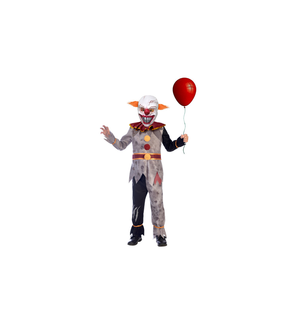 Dětský kostým na Halloween - Hororový klaun