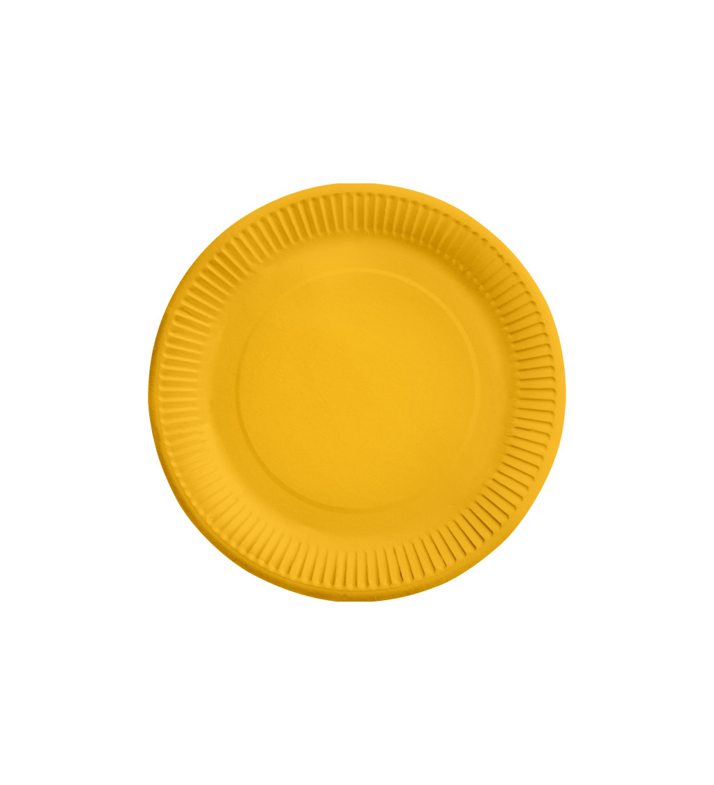 Žluté talířky