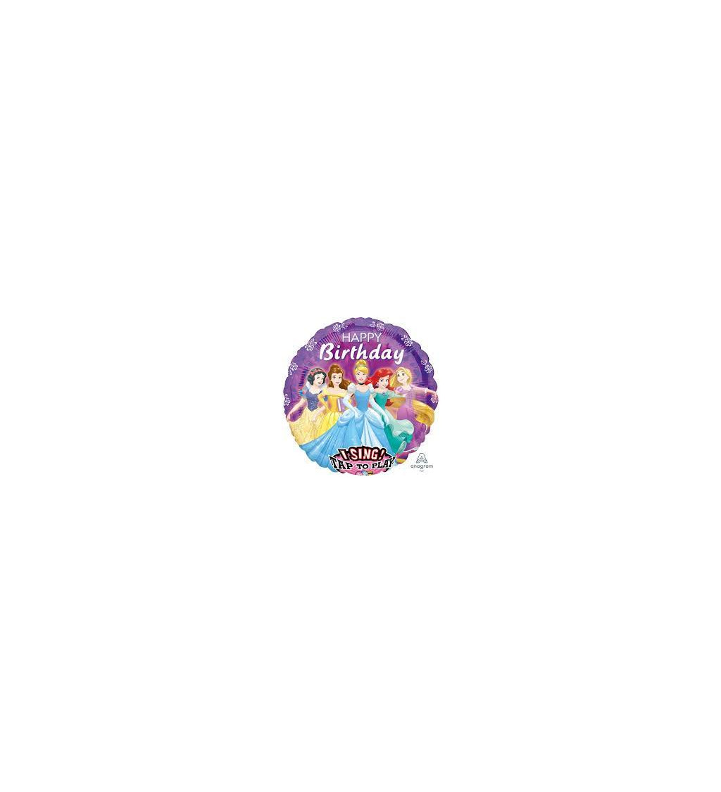 Zpívající balónek - Disney princezny