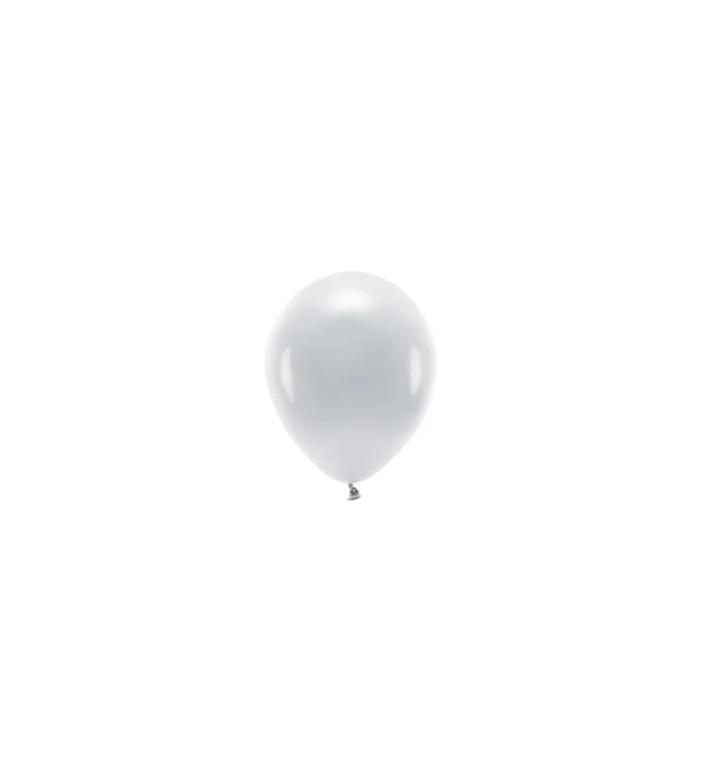 EKO Latexové balónky 26 cm šedé, 10 ks