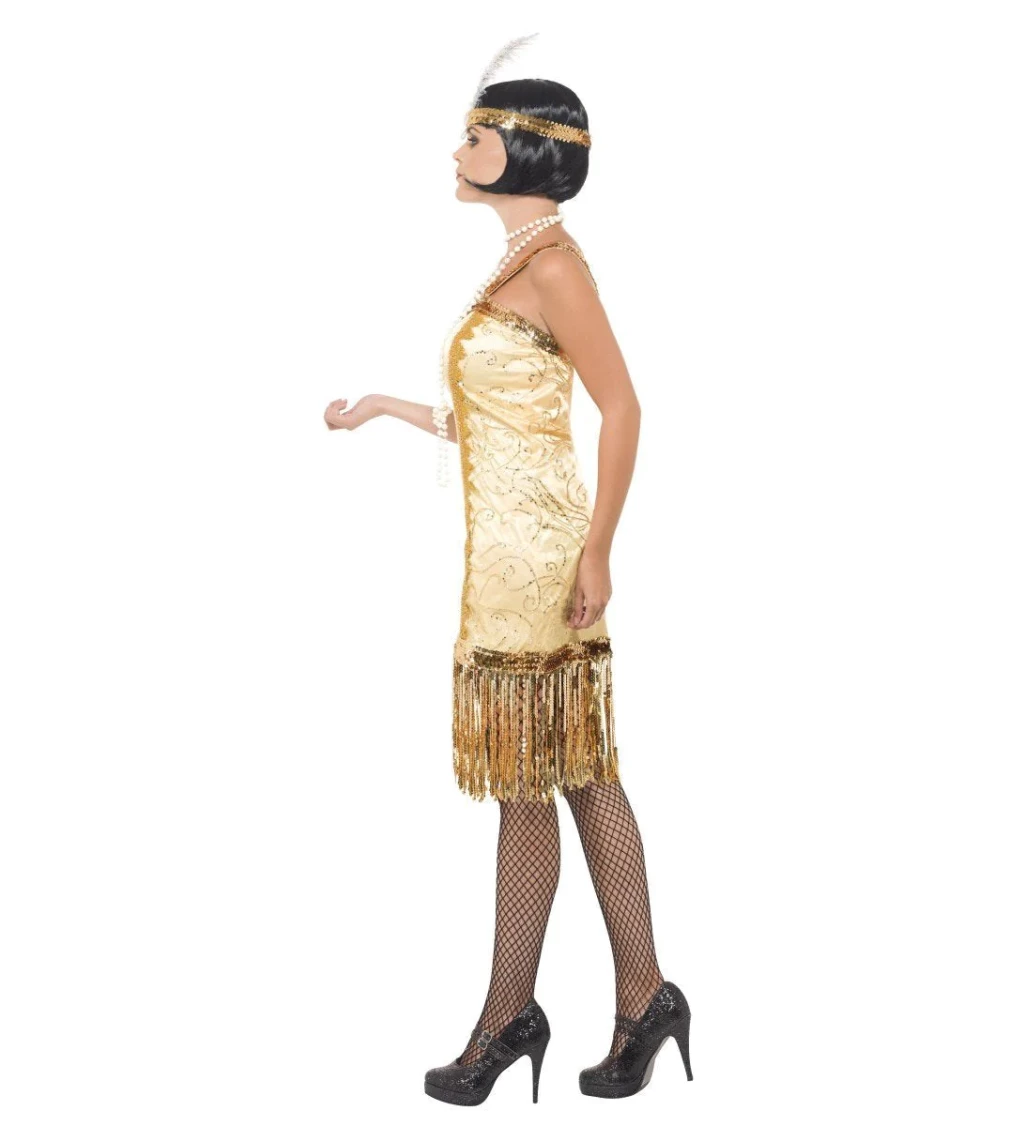 Dámský kostým - Zlatá prohibice