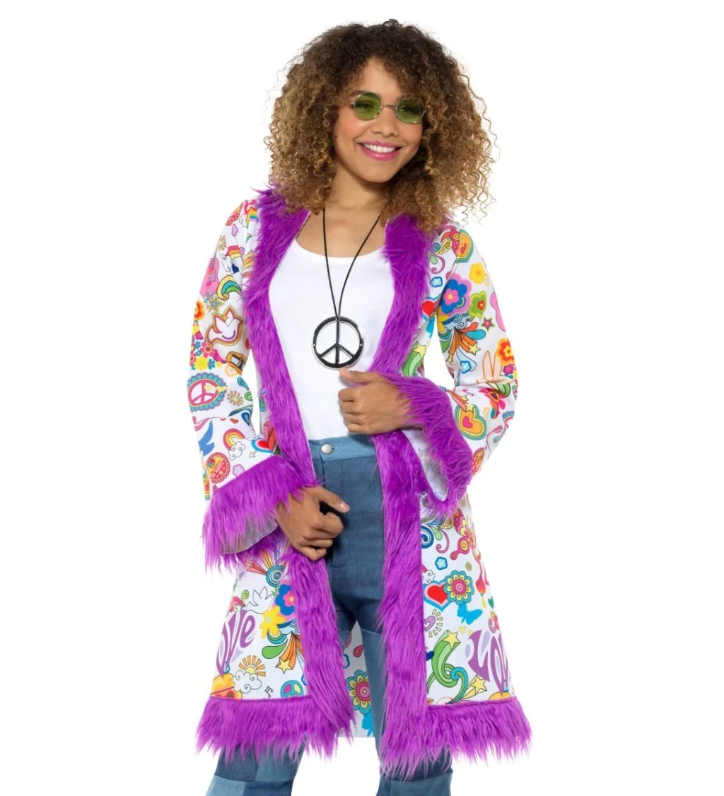 Dámský kostým - hippie plášť