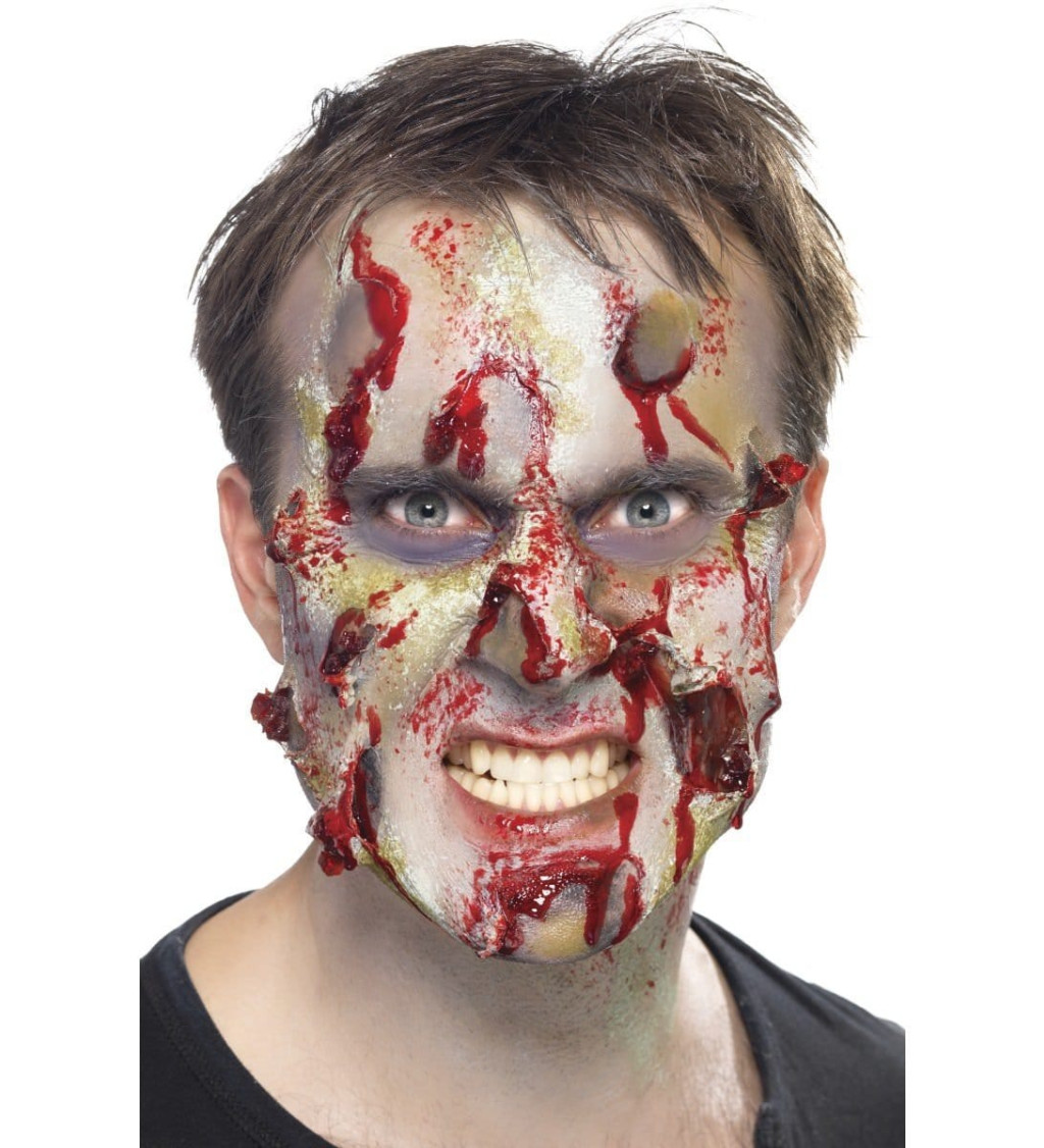 Halloweenská zombie líčidla