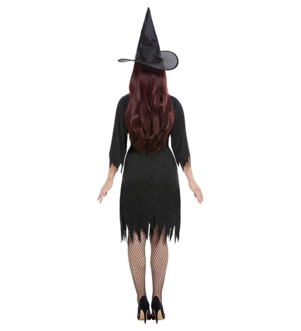 Dámský kostým - Čarodějnice - krátký