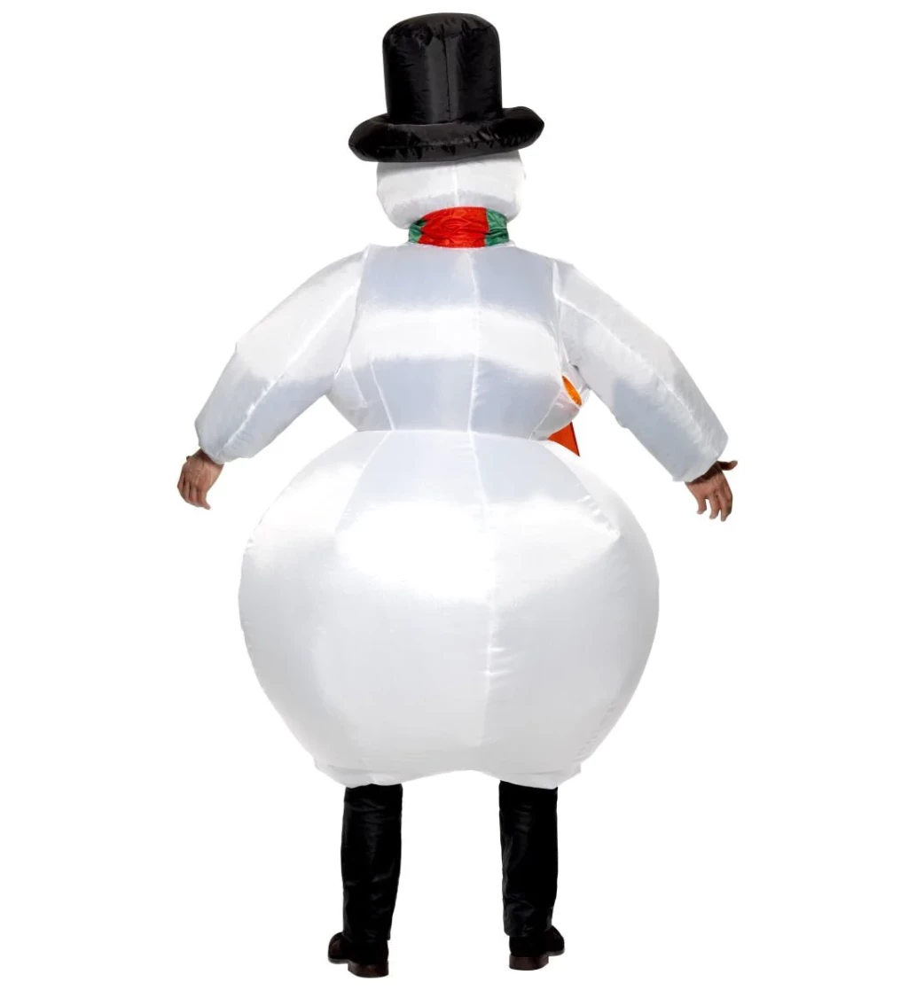 Unisex Kostým - Nafukovací sněhulák
