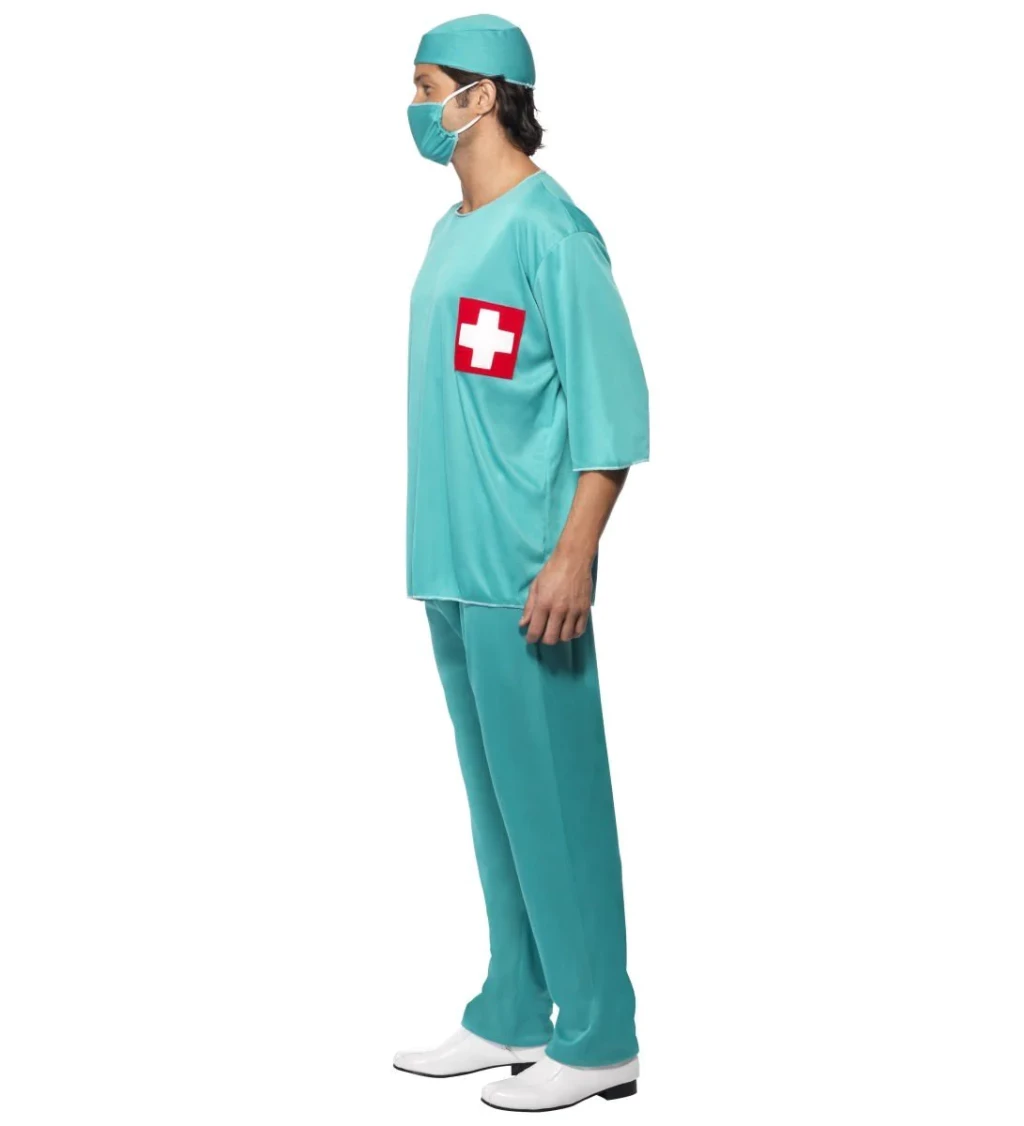 Pánský kostým - Chirurg s rouškou