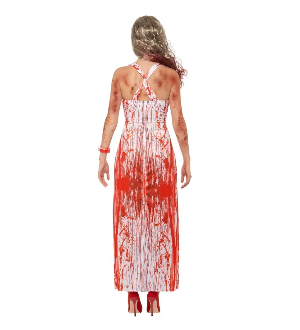 Dámský kostým - krvavé šaty
