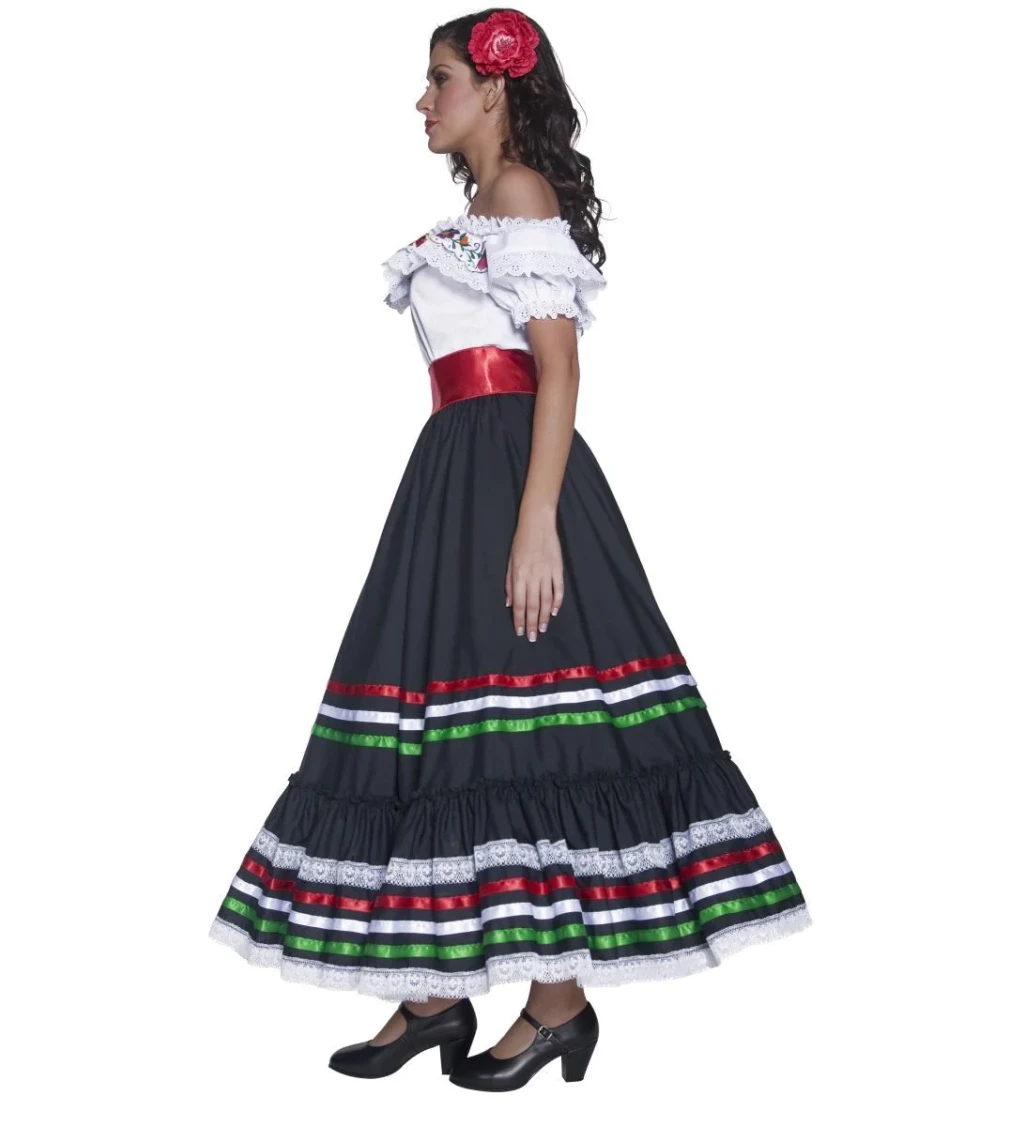 Dámský kostým - Mexičanka - deluxe