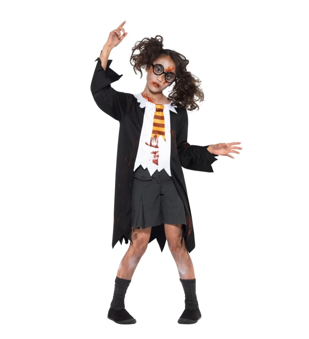 Dětský kostým - Zombie student, unisex