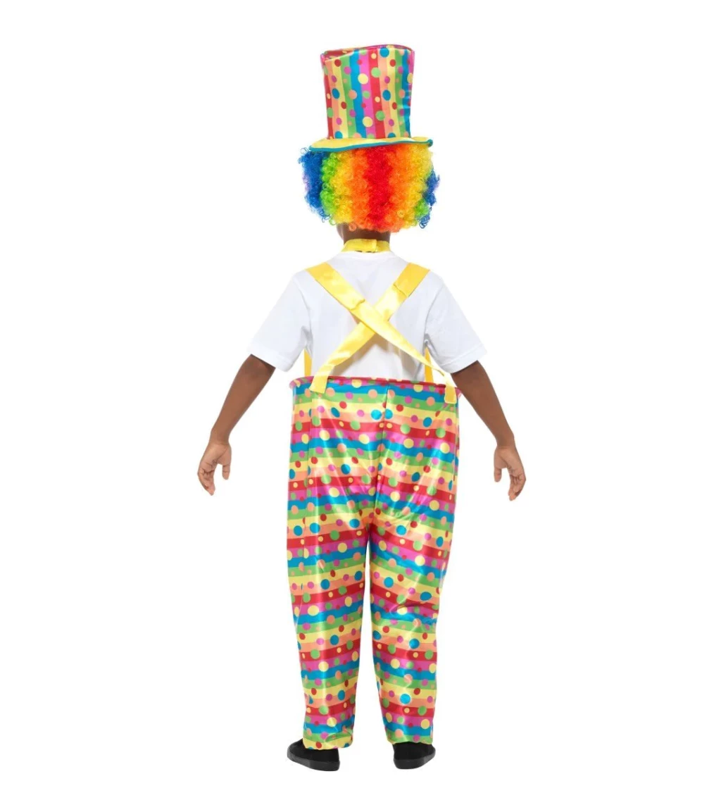 Dětský kostým - klaun barevný