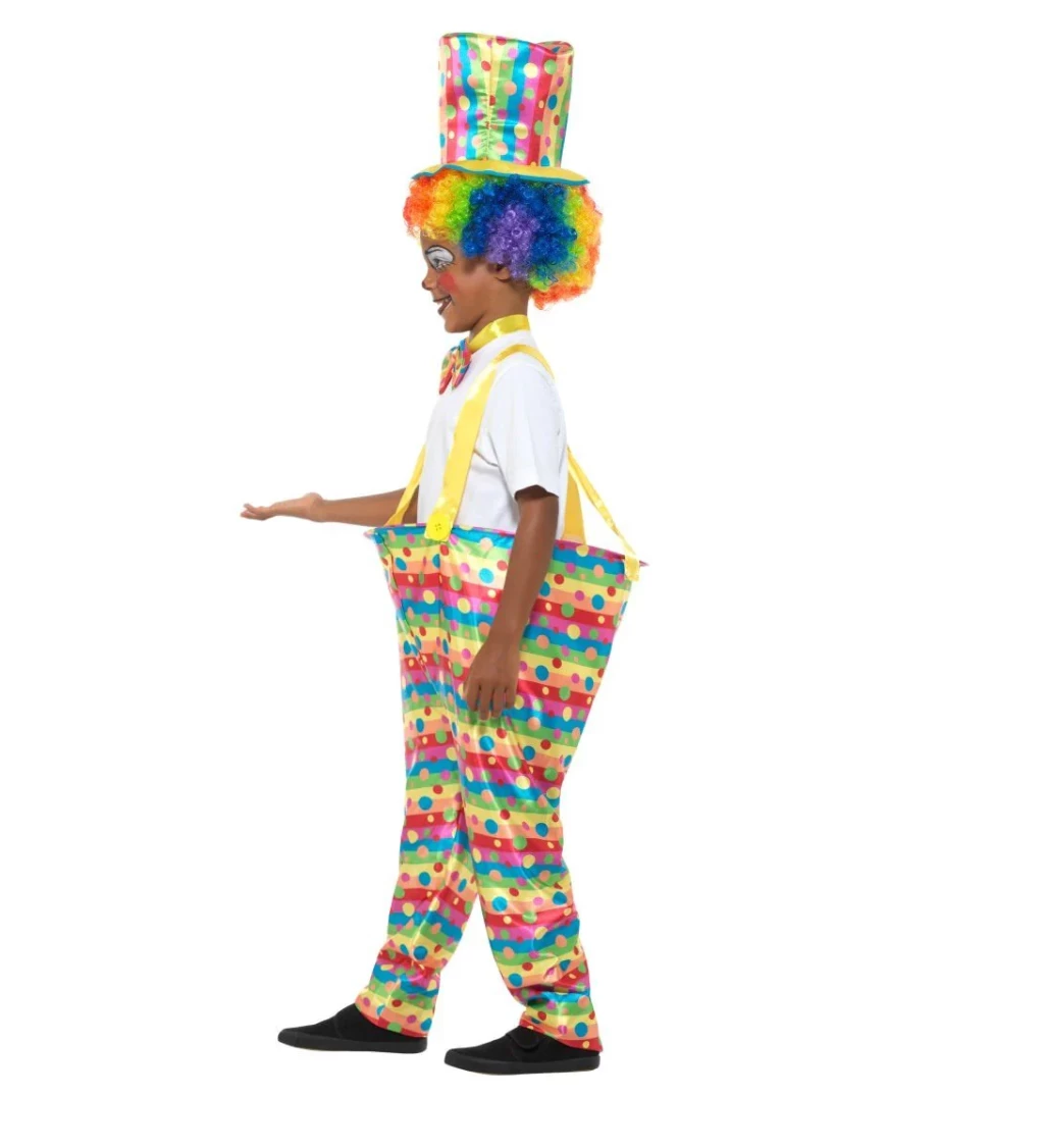 Dětský kostým - klaun barevný