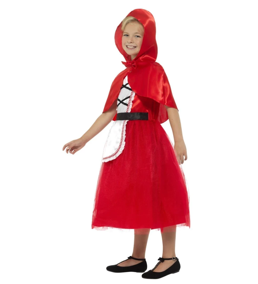 Dětský kostým deluxe - Červená Karkulka
