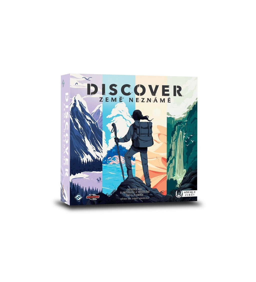 Stolní hra - Discover Země neznámé