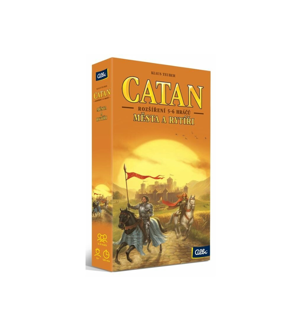 Stolní hra - Catan - Města a rytíři - 5-6 hráčů