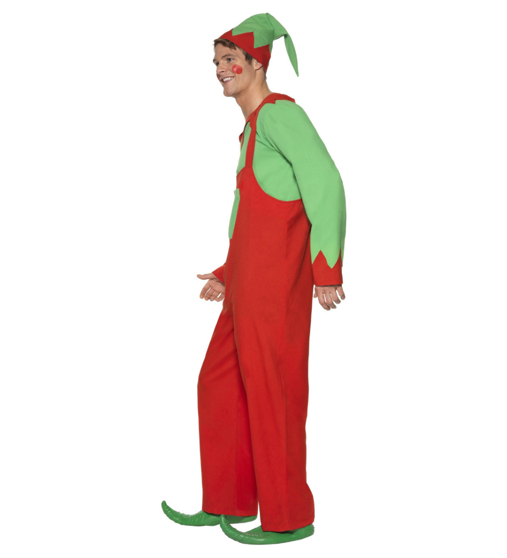 Pánský kostým Elfí pomocník