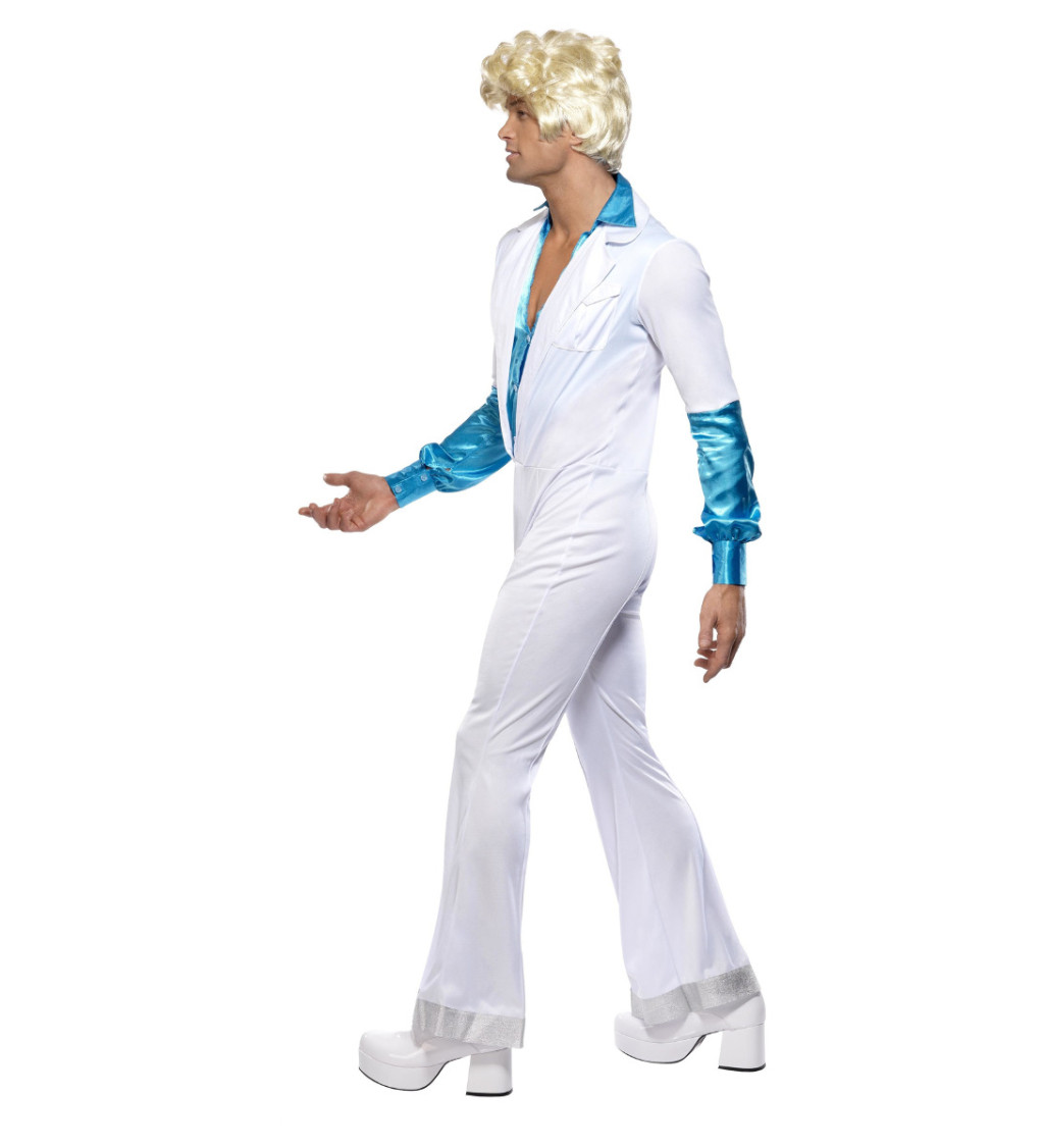 Pánský kostým ABBA - bílý