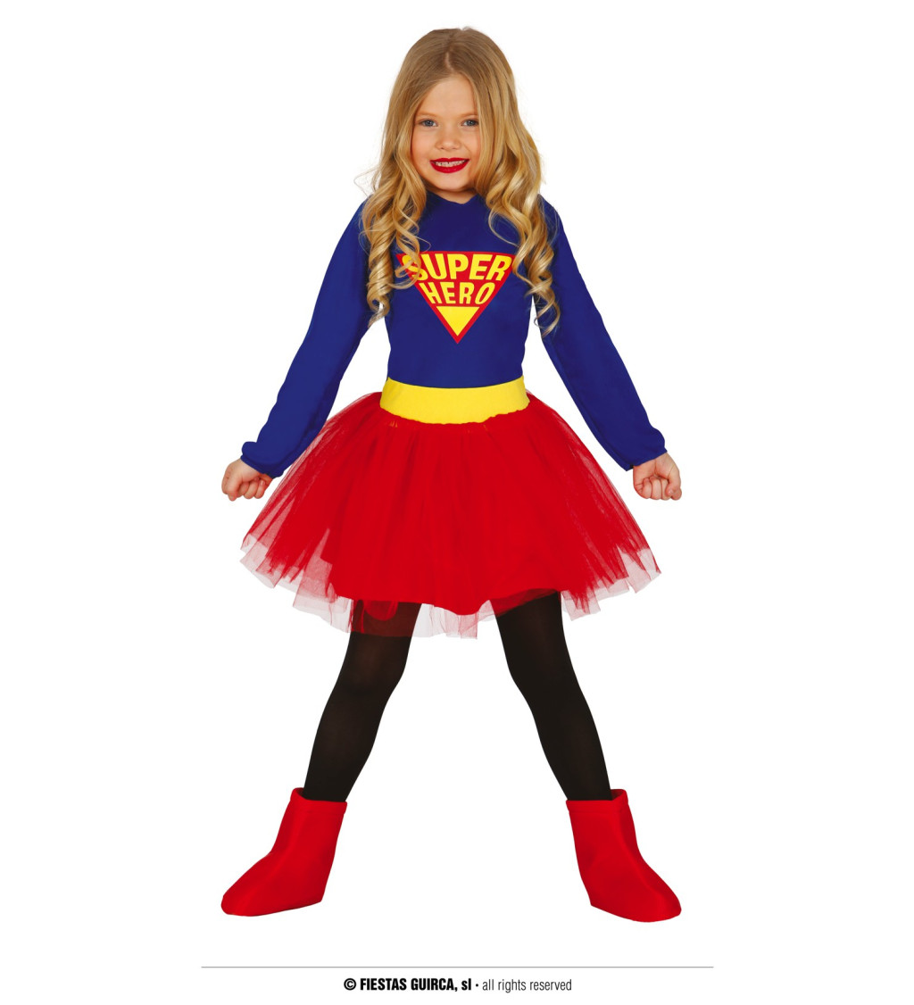 Dětský kostým - Superhrdinka