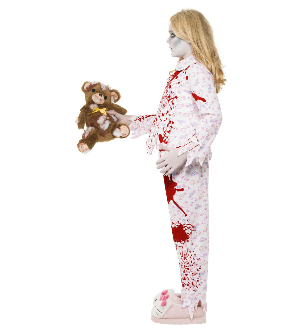 Dětský kostým halloween - Mrtvola v pyžamu