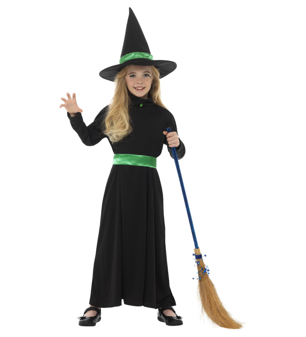 Dětský kostým - Zlá čarodějnice