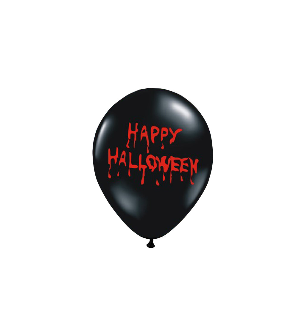Latexové balónky pastelové Happy Halloween 30 cm 50 ks