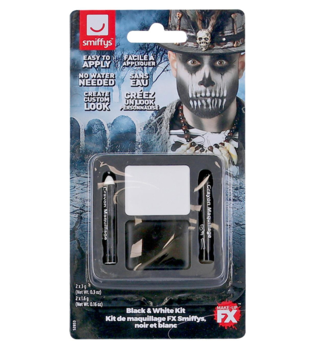 Halloween makeup Kit kostlivec