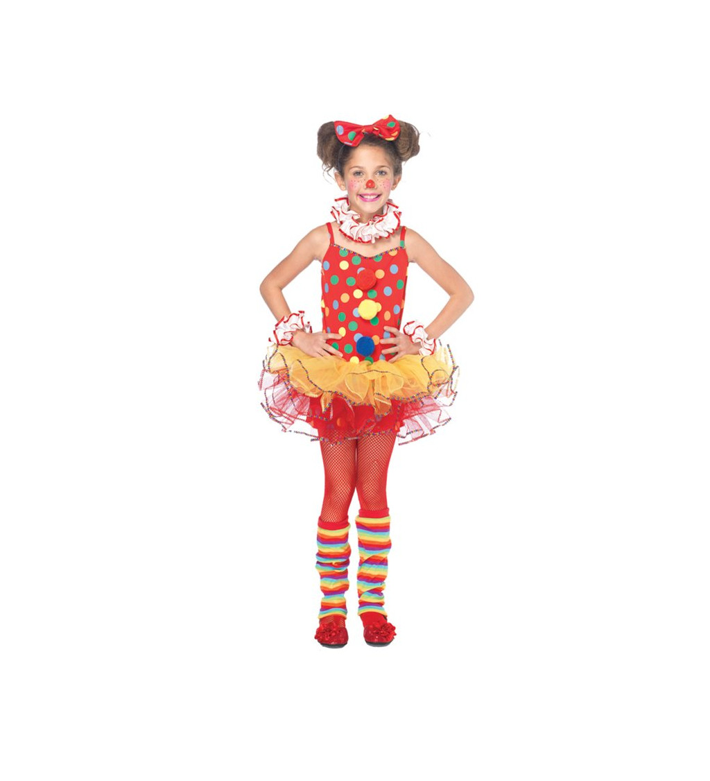 Dětský kostým cirkusová klaunice