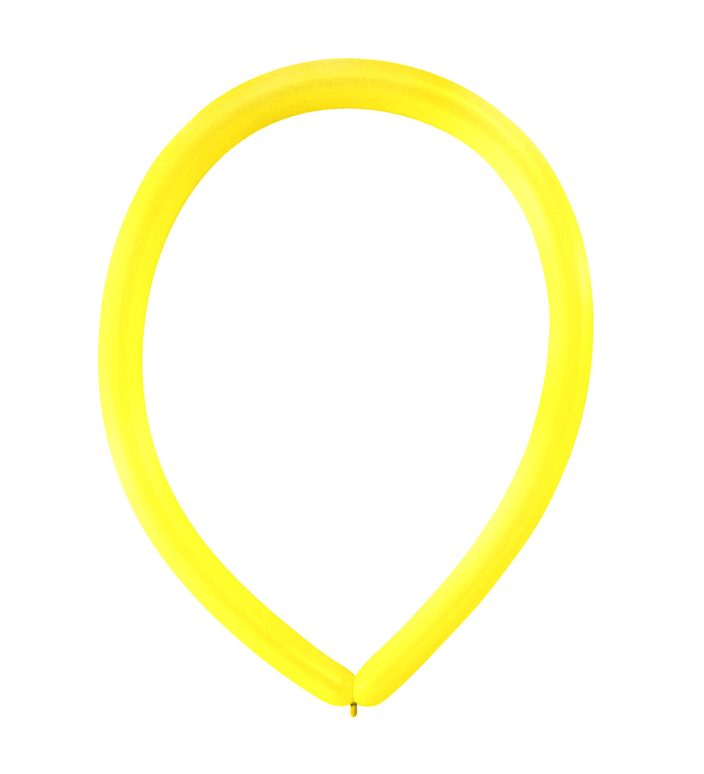 Tvarovací balónky žluté