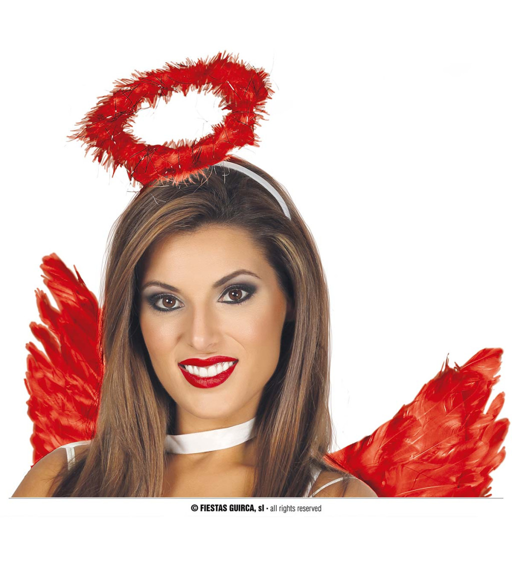 Andělská červená svatozář